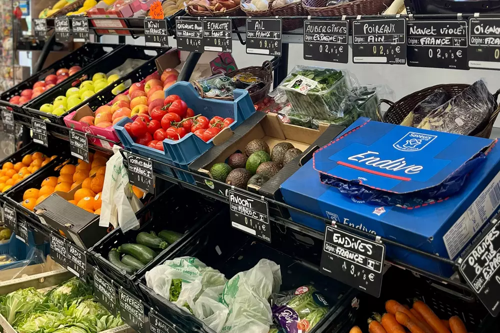 Fruits et légumes Fruits et légumes